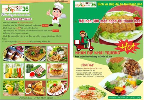 ship do an thanh hoa, ship đồ ăn thanh hóa, ẩm thực thanh hóa